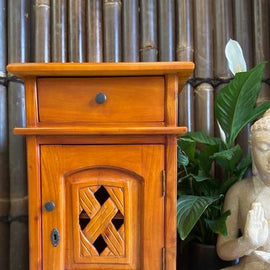 Mahogany Bedside Table