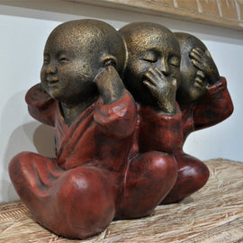 Hear Speak See Buddha